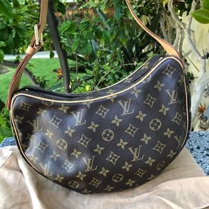 Rarely Used Louis Vuitton Crescent Moon (Large)